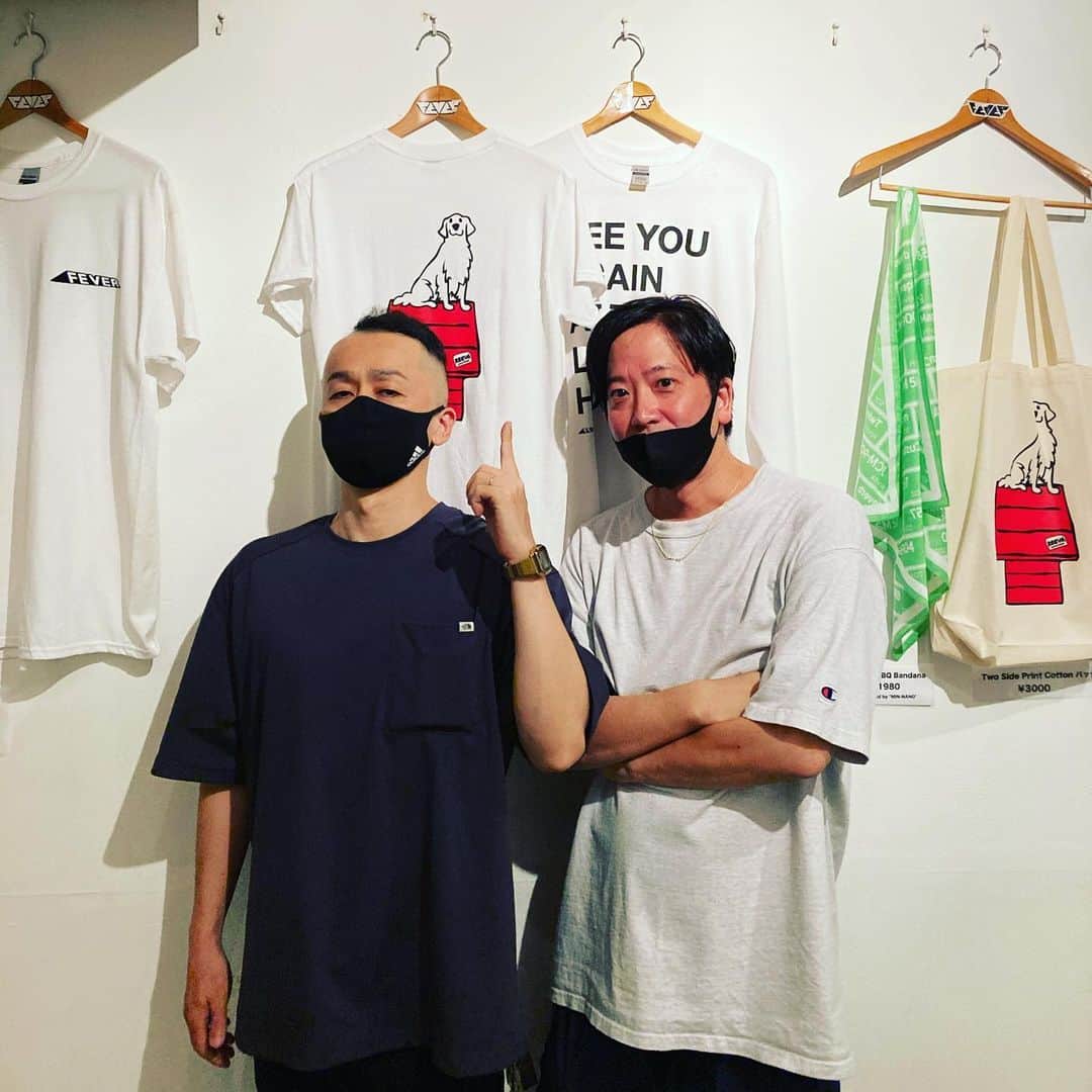 木暮栄一のインスタグラム：「Smooth Like FEVER on line 観てくれた皆さんありがとう with @chun2 #thebandapart #livehousefever」