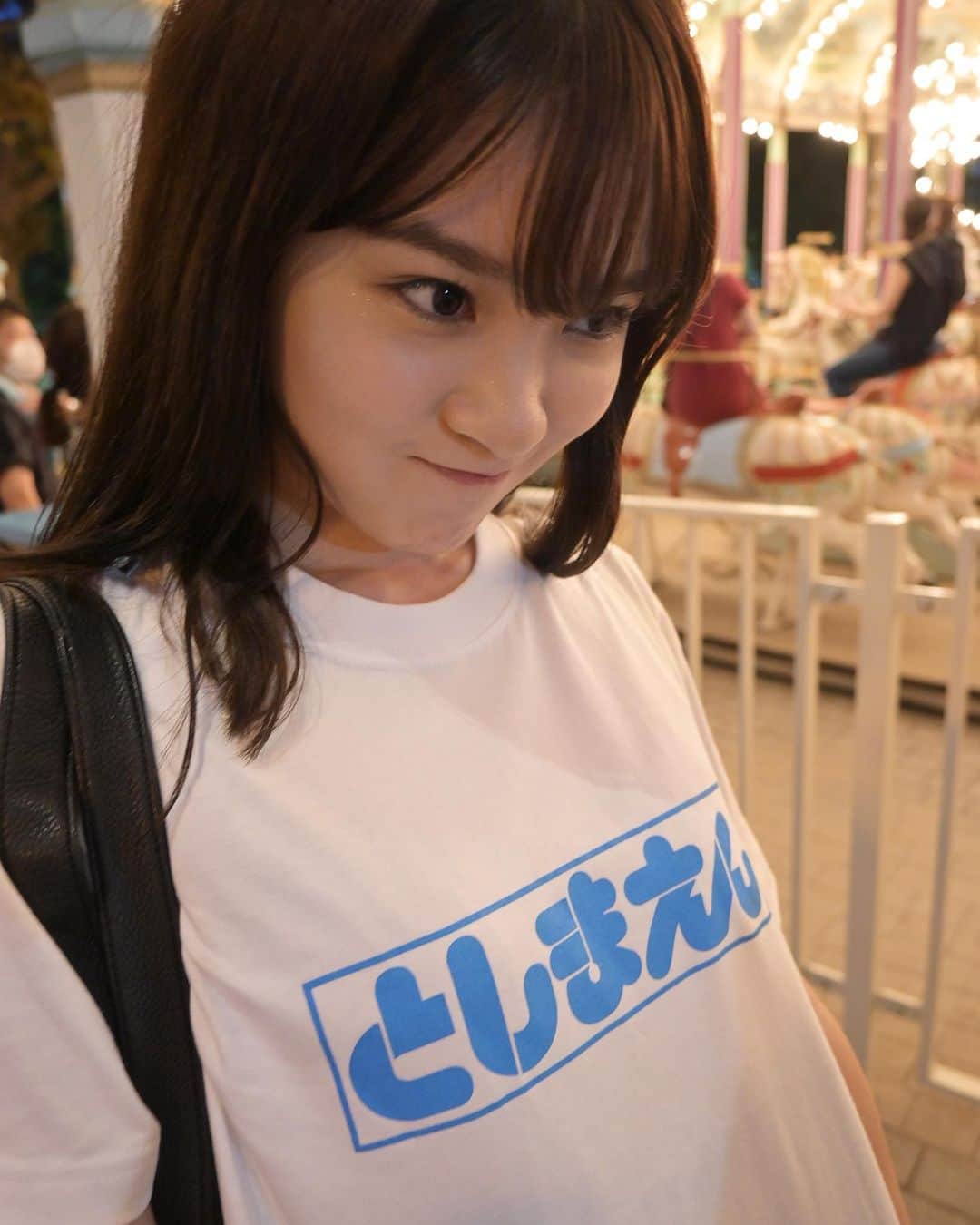 中川紅葉さんのインスタグラム写真 - (中川紅葉Instagram)「このTシャツを着て帰るの恥ずかしかった🎪笑  📸#nikonz50」8月29日 21時45分 - kureha_nakagawa