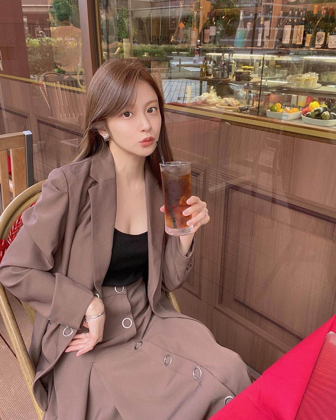小澤美里さんのインスタグラム写真 - (小澤美里Instagram)「🤍_ コーヒーよりお茶かな😮」8月29日 22時16分 - misatooozamisa