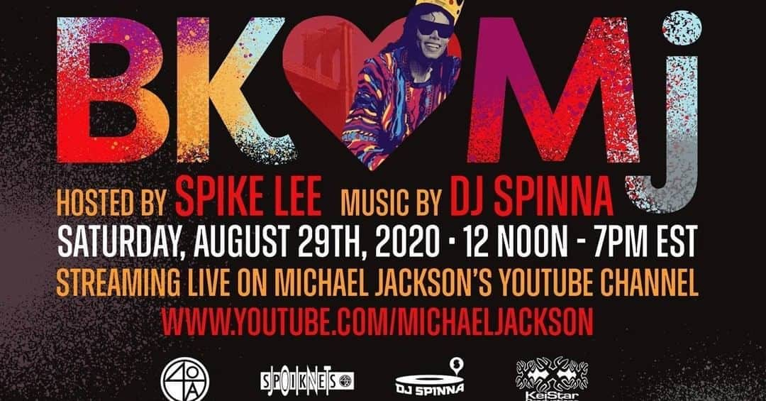 マイケル・ジャクソンさんのインスタグラム写真 - (マイケル・ジャクソンInstagram)「Don’t miss Spike Lee’s Brooklyn♥MJ Birthday stream, starting in 2 hours on Michael Jackson’s YouTube channel!」8月29日 23時00分 - michaeljackson