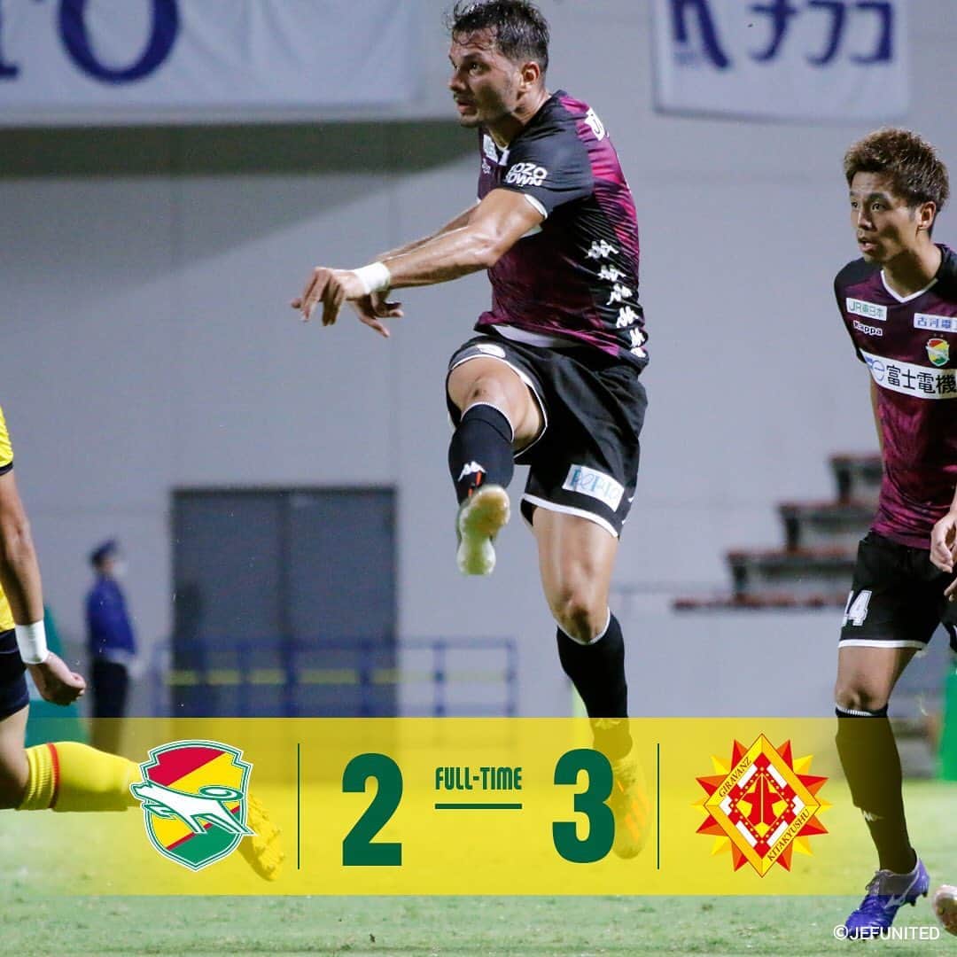 のインスタグラム：「2020明治安田生命J2リーグ 第15節 ギラヴァンツ北九州戦 試合結果 2-3  【得点者】 クレーべ②  #jefunited #ジェフ千葉 #WINBYALL」