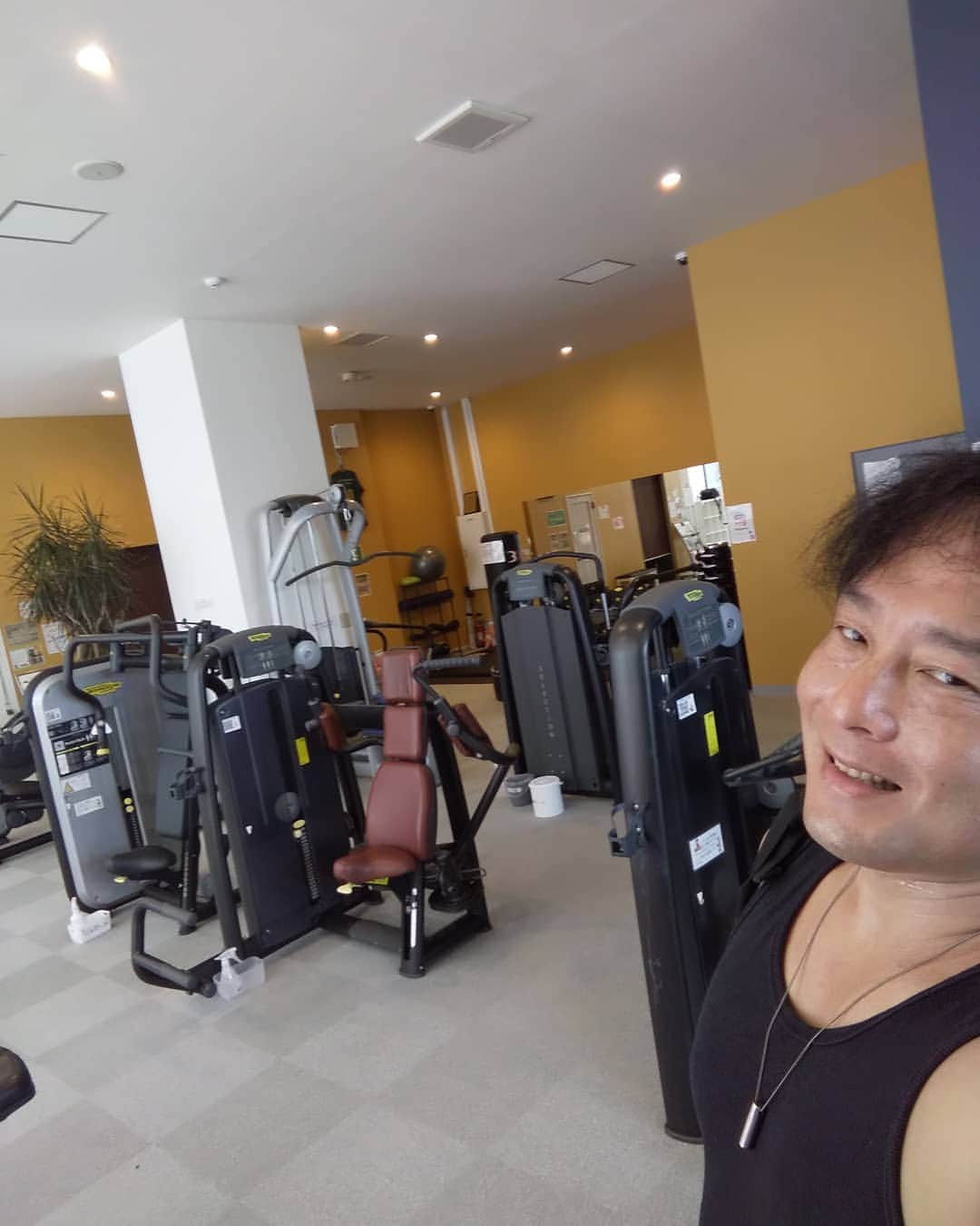 TAJIRIのインスタグラム：「nobody here.my own gym. #tajiri」