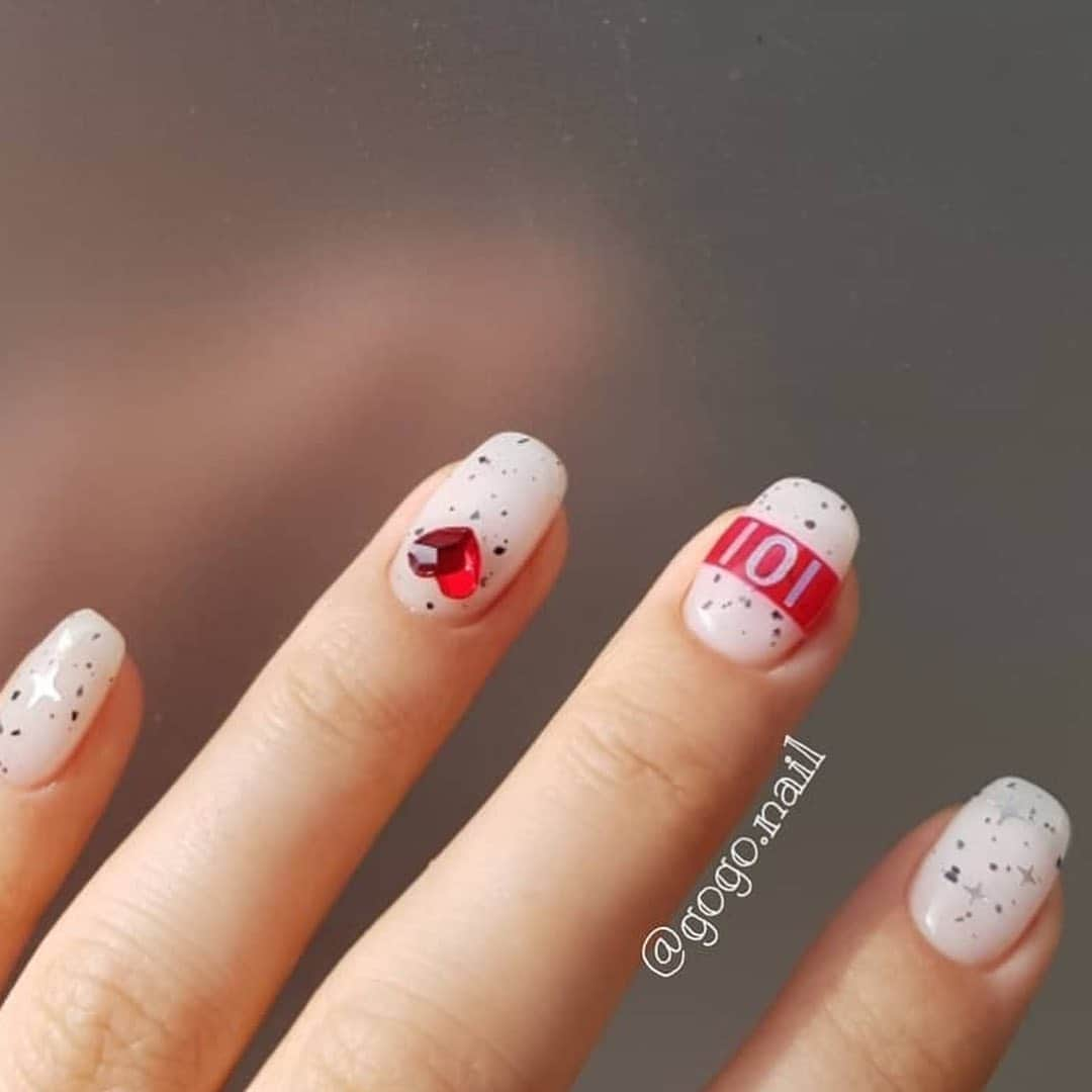 Icegel Nailさんのインスタグラム写真 - (Icegel NailInstagram)「캬아~ 귀요미! 아이스젤 달마시안젤🤩😍🤩 역시! 사이즈가 다 다른 특수 컬러칩이 들어 있어서 울퉁불퉁하지 않게 발리네요^^  #repost @gogo.nail ・・・ 𖤐⠀⠀⠀⠀⠀⠀⠀⠀⠀⠀⠀⠀ ⠀⠀⠀⠀⠀⠀⠀⠀⠀⠀⠀⠀⠀⠀⠀⠀⠀⠀⠀  ⠀⠀⠀⠀⠀⠀⠀⠀⠀⠀⠀⠀⠀⠀⠀⠀ @icegelnail ⠀⠀⠀⠀⠀⠀⠀⠀⠀⠀⠀⠀⠀⠀ ⠀⠀⠀⠀⠀⠀⠀⠀⠀⠀⠀ ⠀⠀⠀⠀⠀⠀⠀⠀⠀⠀⠀⠀⠀⠀⠀⠀⠀⠀⠀⠀⠀⠀⠀ 사랑스런 달마시안 🐾 🐕귀욤⠀⠀⠀⠀ ⠀⠀⠀⠀⠀⠀⠀⠀⠀⠀ ⠀⠀⠀⠀⠀⠀⠀⠀⠀⠀⠀ ⠀⠀⠀⠀⠀⠀⠀⠀⠀⠀⠀⠀⠀⠀⠀⠀ ⠀⠀⠀⠀⠀⠀⠀⠀⠀⠀⠀⠀⠀⠀⠀⠀ ⠀⠀⠀⠀⠀⠀⠀⠀⠀⠀⠀⠀⠀⠀⠀⠀ ⠀⠀⠀⠀⠀⠀⠀⠀⠀⠀⠀⠀⠀⠀⠀⠀ #아이스젤 #달마시안젤#icegel」8月30日 0時42分 - icegelnail