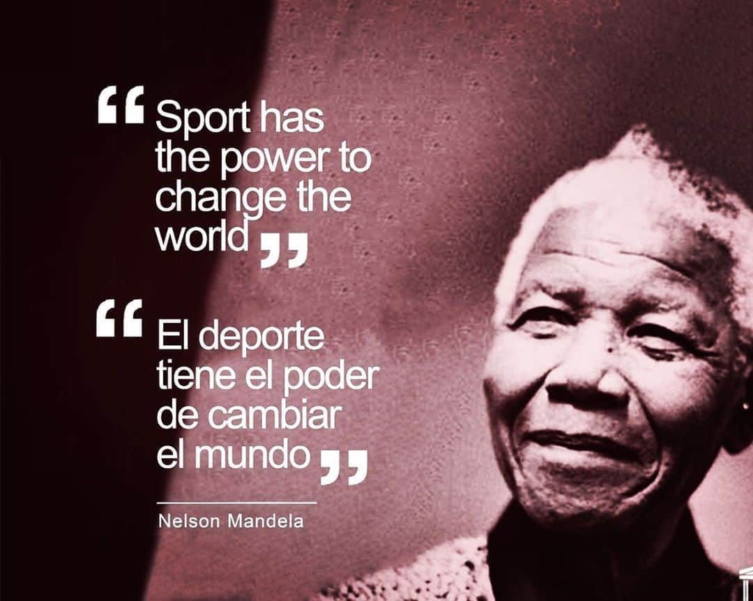 パウ・ガソルのインスタグラム：「"Sport has the power to change the world" "El deporte tiene el poder de cambiar el mundo" ⠀⠀⠀⠀⠀⠀⠀⠀⠀⠀⠀⠀⠀⠀⠀⠀⠀⠀ by: Nelson Mandela ⠀⠀⠀⠀⠀⠀⠀⠀⠀⠀⠀⠀⠀⠀⠀⠀⠀⠀ 🙏🏻🙏🏽🙏🏿 #PausQuotes #FrasesDePau」