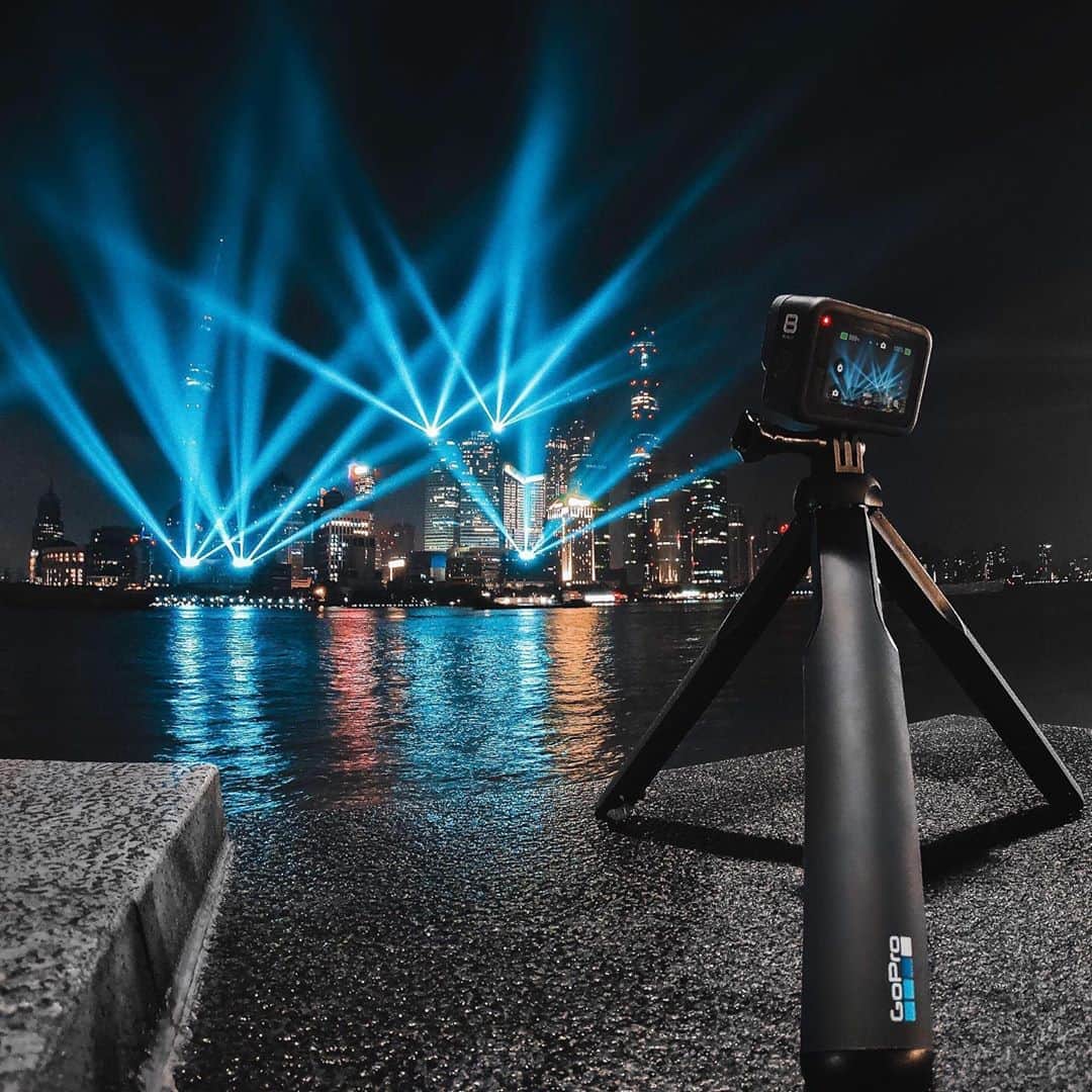 goproさんのインスタグラム写真 - (goproInstagram)「Photo of the Day: Snappin' pics on a summer night in #Shanghai 🌃 #GoProFamily member @lshan1225 + #GoProHERO8 Black 📸 ⠀⠀⠀⠀⠀⠀⠀⠀⠀ Snag $100 off #GoProHERO8 Black with a free 32GB SD card + free shipping through the link in our bio. ⠀⠀⠀⠀⠀⠀⠀⠀⠀ #GoPro #NightPhotography #LongExposure #CityScape」8月30日 1時53分 - gopro