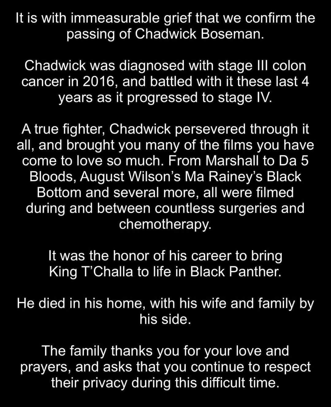 プリヤンカー・チョープラーさんのインスタグラム写真 - (プリヤンカー・チョープラーInstagram)「This year has been so hard. What a tragic loss of a remarkably gifted talent. Chadwick, you fought a silent battle, all while giving us some of the most inspiring films of the last few years. Your legacy will live on forever. My thoughts and prayers are with his family and loved ones.    Photo: @samjonespictures」8月30日 1時54分 - priyankachopra