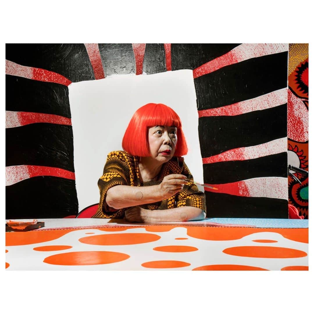 Magnum Photosさんのインスタグラム写真 - (Magnum PhotosInstagram)「Portraits of icons of the visual art world and their studios taken by Magnum photographers, including @alexmajoliphoto's of Japanese artist and writer Yayoi Kusama, appeared in the Evening Standard and Dazed magazine this week.⁠ .⁠ The pieces coincide with the the newly-released Magnum Artists book, which showcases over 200 portraits of the most influential artists of the 20th and 21st centuries. ⁠ .⁠ Find out more on this and other news from the collective in the Magnum Digest.⁠ .⁠ PHOTO: Artist and writer Yayoi Kusama in her Shinjuku studio. Throughout her career she has worked in a wide variety of media, including painting, collage, scat sculpture, performance art, and environmental installations, most of which exhibit her thematic interest in psychedelic colors, repetition and pattern. Kusama is also a published novelist and poet, and has created notable work in film and fashion design. Tokyo. Japan. 2016. ⁠ .⁠ © @alexmajoliphoto/#MagnumPhotos」8月30日 2時01分 - magnumphotos
