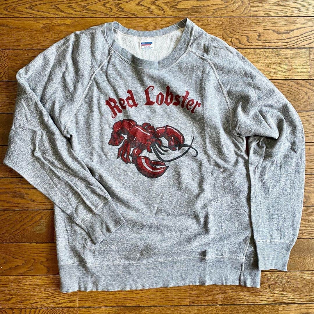江口寿史のインスタグラム：「DUBBLE WORKS Sweat shirt(2007)  #warehouse25historic #warehouseco  #warehousecompany」