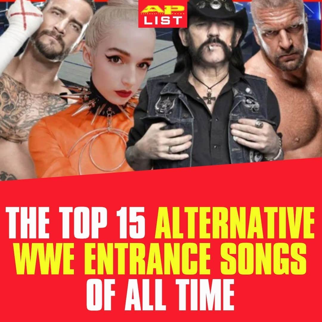 Alternative Pressさんのインスタグラム写真 - (Alternative PressInstagram)「Music is just as important as the gear worn to the ring, and @wwe’s @cmpunk, @mikethemiz and @rhearipley_wwe are among those who have had epic entrances to @impoppy, @codeorangetoth, @ash_costello and more ⁠ LINK IN BIO⁠ .⁠ .⁠ .⁠ #poppy #codeorangetoth #ashcostello #newyearsday #nyd #wwe #wwewrestlers #cmpunk #mikethemiz #mikemizanin #rhearipley #wweenterancesongs #alternativewweenterancesongs #bestwweenterancesongs #alternativepress #altpress」8月30日 5時01分 - altpress