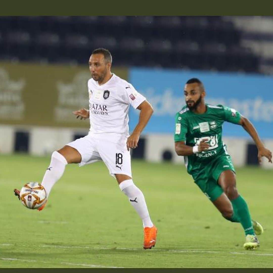 サンティ・カソルラさんのインスタグラム写真 - (サンティ・カソルラInstagram)「Very happy with the debut and helping the team to reach the final! #firstofmany @alsaddsc」8月30日 5時38分 - santicazorla