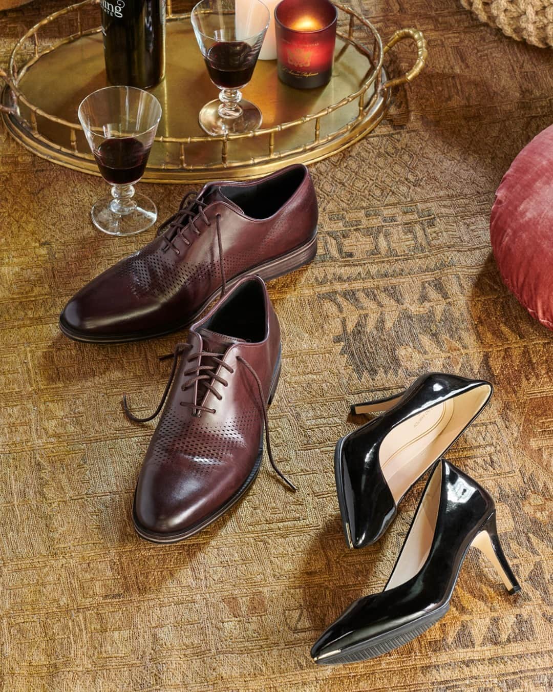 Cole Haanのインスタグラム：「Dress shoes so lovely, you'll want to take them out for dinner.」