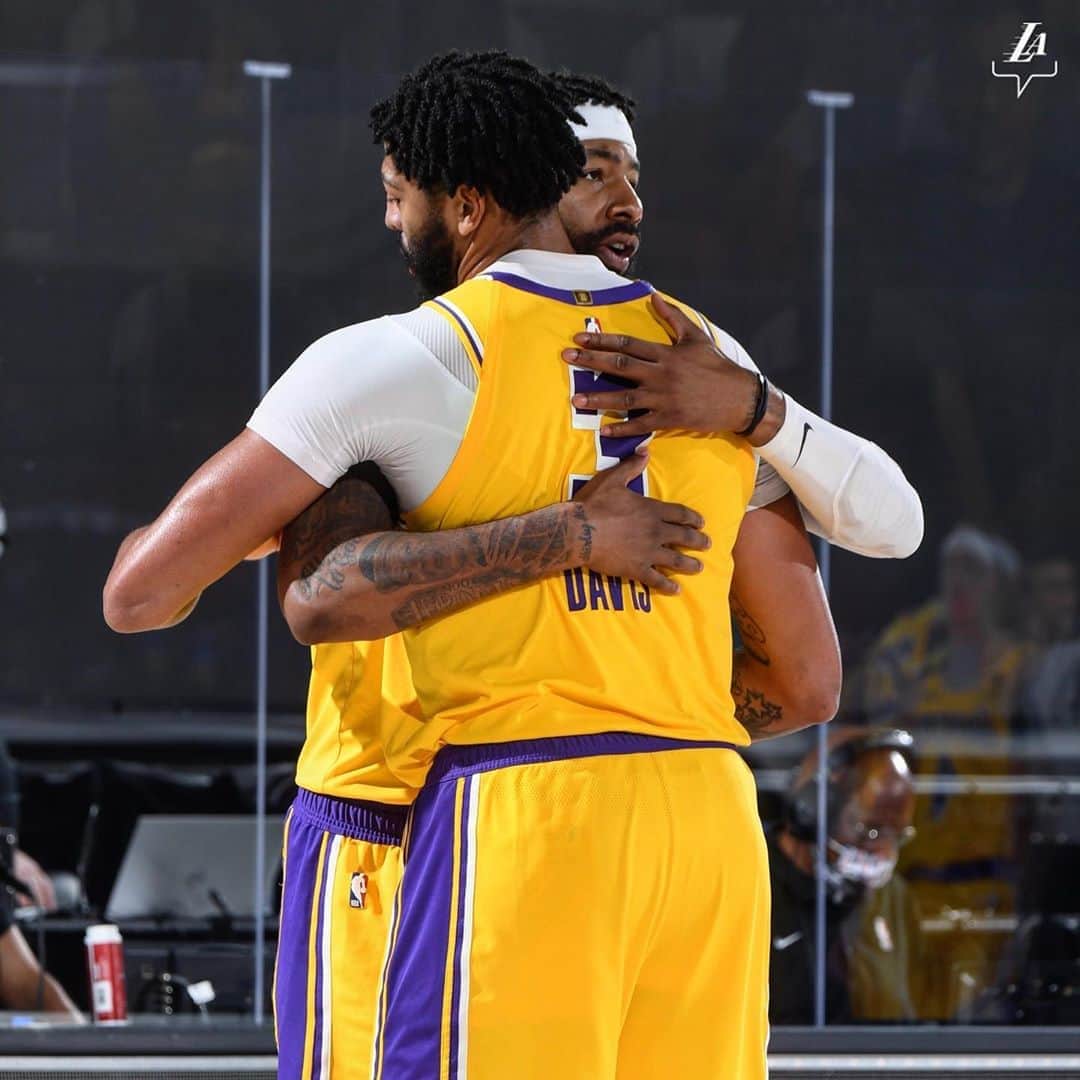 Los Angeles Lakersさんのインスタグラム写真 - (Los Angeles LakersInstagram)「That #LakersWin Feeling: Playoff Edition」8月30日 13時26分 - lakers