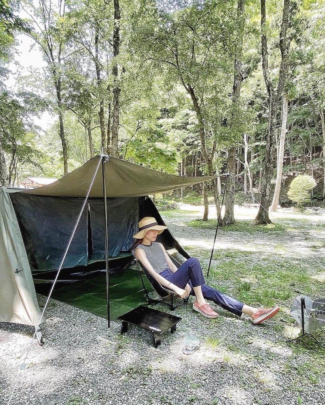 布川桃花さんのインスタグラム写真 - (布川桃花Instagram)「キャンプ🏕」8月30日 10時31分 - momoka_fukawa