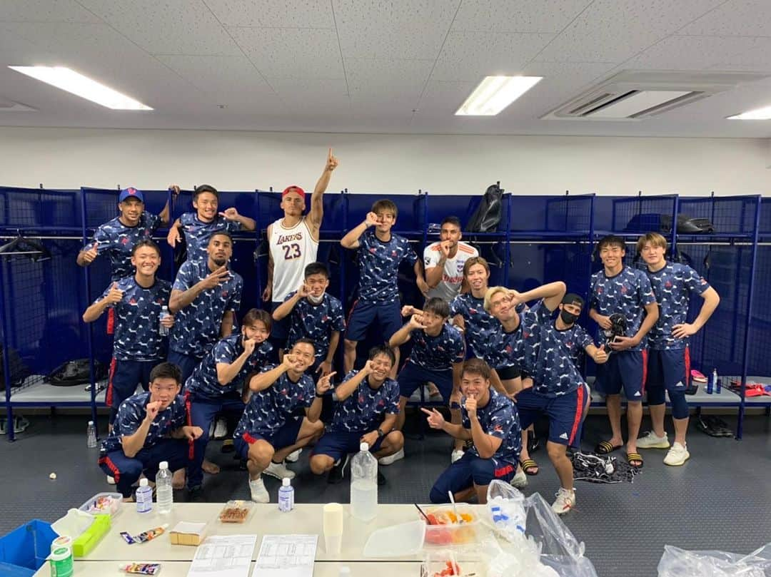 小島亨介のインスタグラム：「. 連戦スタート💪 . #アルビレックス新潟 #albirex  #一体感」