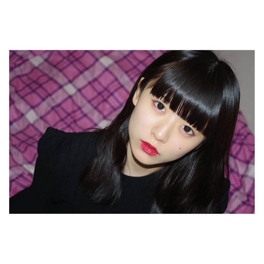 橋本美桜のインスタグラム：「🖤」
