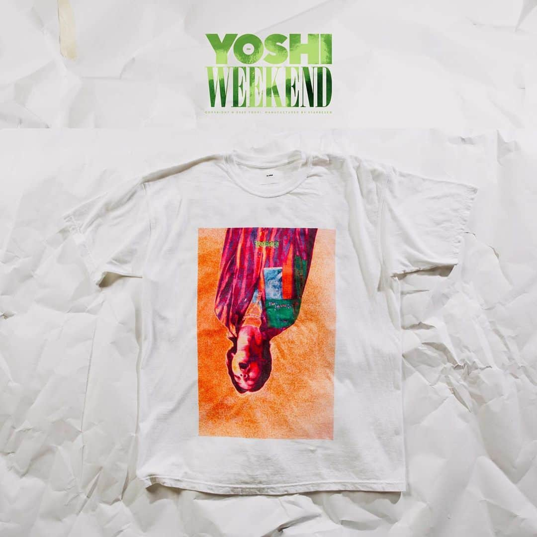 YOSHI（よし）さんのインスタグラム写真 - (YOSHI（よし）Instagram)「WEEKEND merchandise out now!!」8月30日 14時07分 - yoshi.226