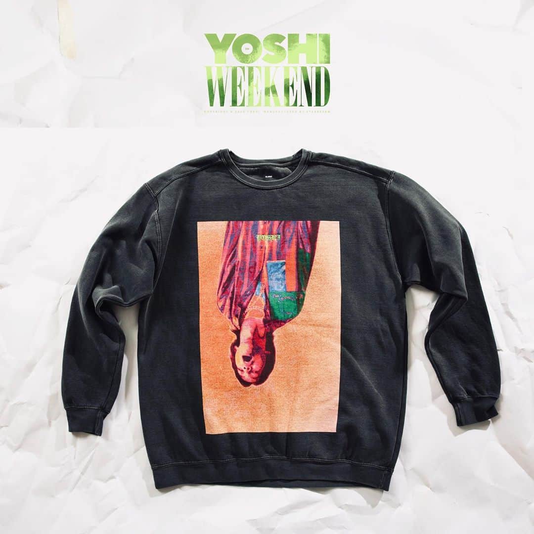 YOSHI（よし）さんのインスタグラム写真 - (YOSHI（よし）Instagram)「WEEKEND merchandise out now!!」8月30日 14時07分 - yoshi.226
