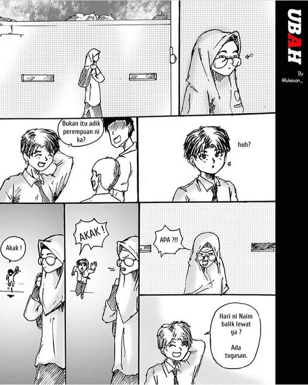 Koleksi Komik Malaysiaさんのインスタグラム写真 - (Koleksi Komik MalaysiaInstagram)「#Repost @lukiesan_ with @get_repost ・・・ UBAH Episode 3 Part 6 (Last part) Genre - kehidupan sekolah, romance, mystery • - Episode 3 Ends Here - • Share this newborn comic✨ • #artmalaysia #art #artist #newbie #newborn #sketching #inking #sketchink #malaysiaart #sakuramicron #pelukis #pelukismalaysia #malaysiaart #yati #izat #switch #comicpages #comic #comicmalaysia #ubahbylukiesan #ubah」8月30日 15時25分 - tokkmungg_exclusive