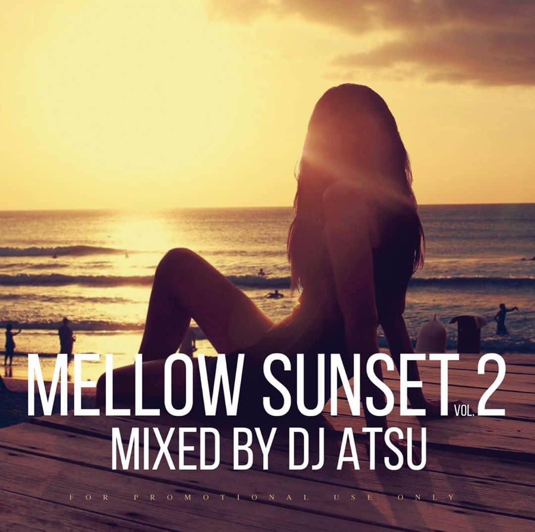 DJ ATSUのインスタグラム：「Mellow Sunset vol.2 / Mixed by DJ ATSU﻿ ﻿ をUPしました！﻿ この時季にもイイ感じかと思うので、良かったら聴いて下さいませ☆﻿ ﻿ #Mixcloud ﻿ https://www.mixcloud.com/djatsu」