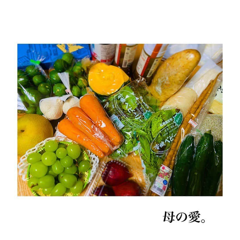 野田久美子のインスタグラム：「. わーーーい☆☆ 徳島の新鮮なお野菜！！ すだちも入れてくれてるー♡ お母さん、本当にありがとう。 心から嬉しい。見にしみる。 家族の健康を守るぞー(^^) . #野田久美子#女優#ホリプロ#ホリプロ・ブッキング・エージェンシー#ミュージカル#阿波踊り#徳島#出身#笑うことが好き#お家時間#actress#musical#follow#instagood# instagood#母#ありがとう#おくり物#健康第一」