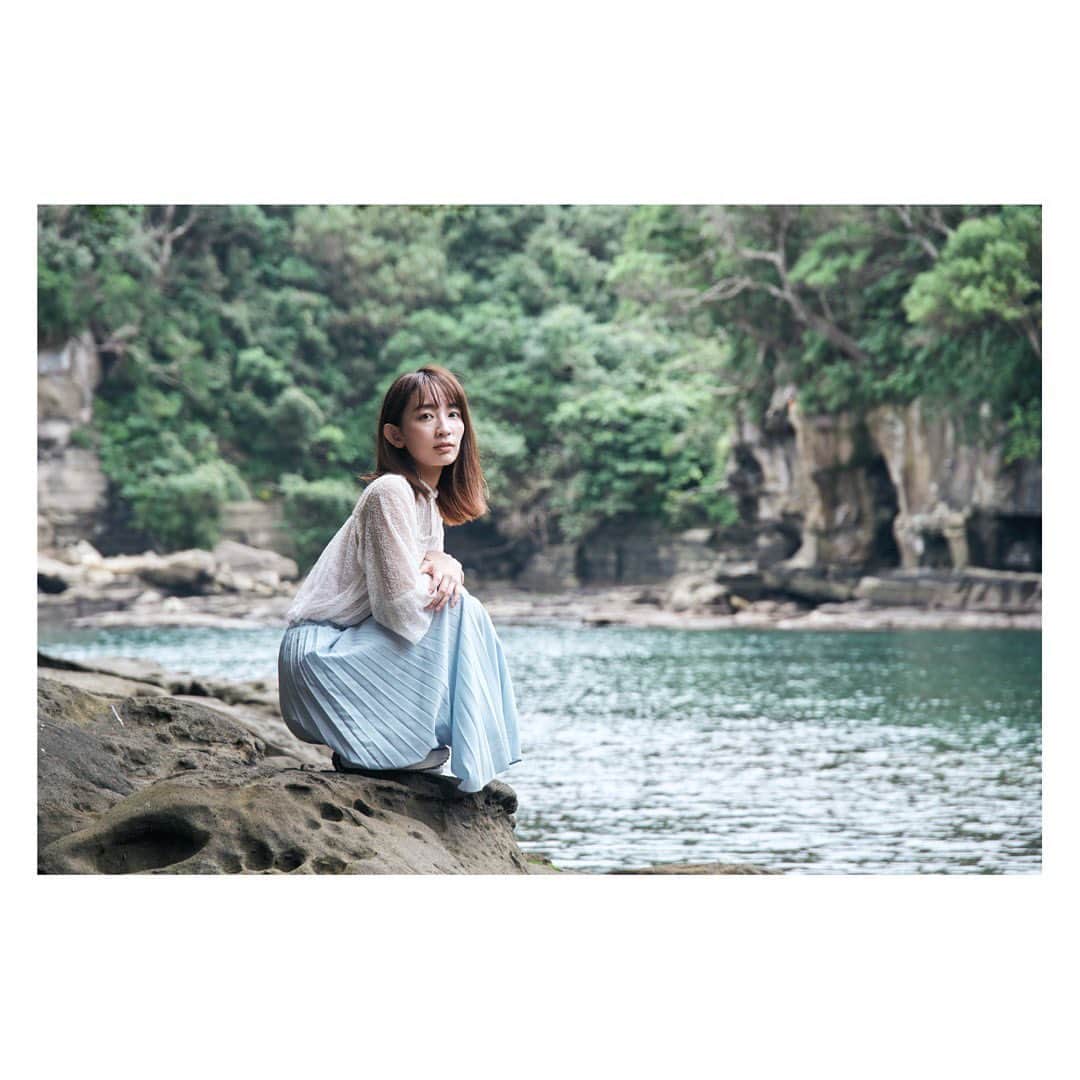 辻祐香のインスタグラム：「涼夏  photo by @blueprint0601」