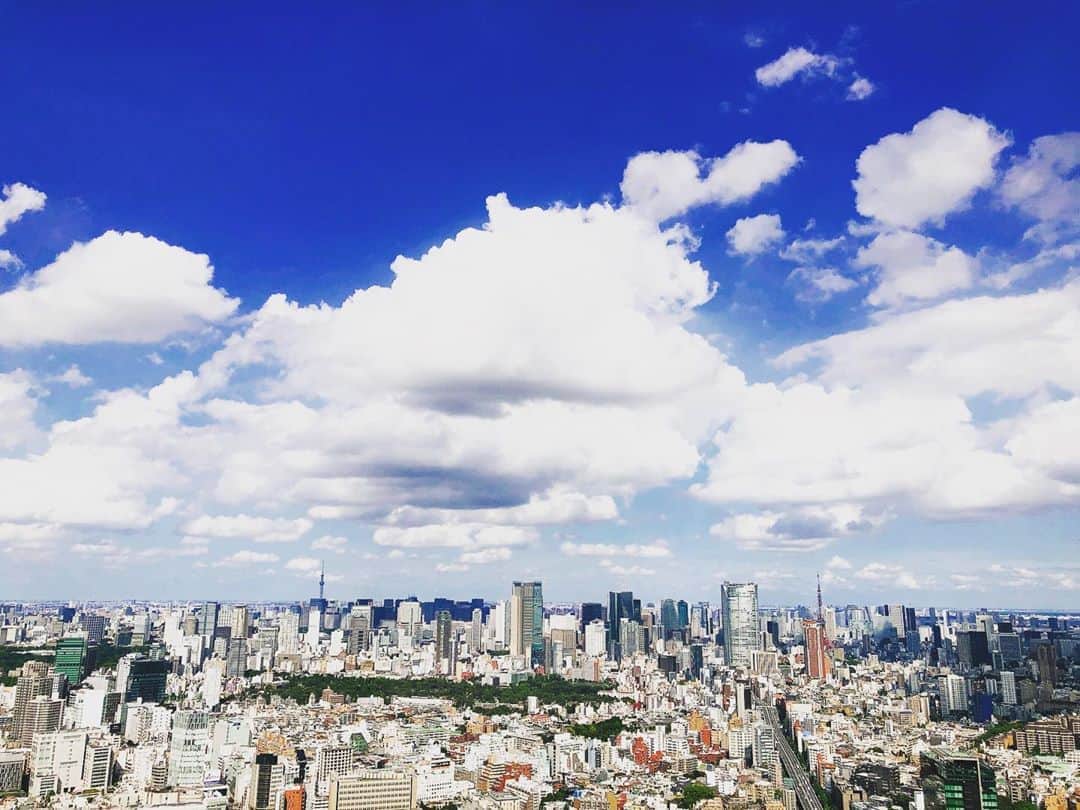 藤原絵里さんのインスタグラム写真 - (藤原絵里Instagram)「・ 初めて東京の空を広い！と思った。 ・ #渋谷スカイ #shibuyasky #東京タワー #スカイツリー #東京」8月30日 19時14分 - erifujiwara0523