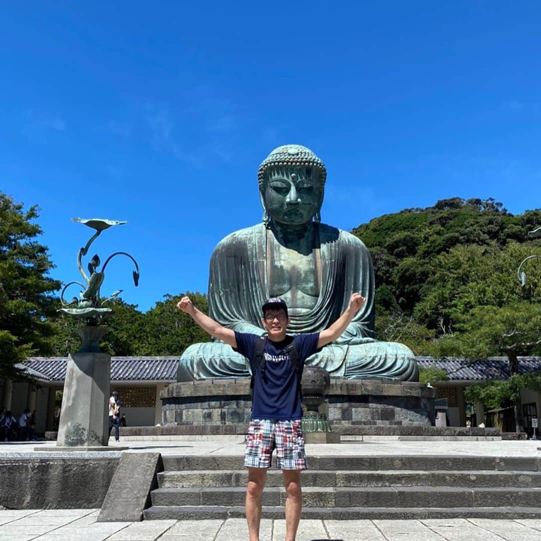 青木真也のインスタグラム：「１日空いたから鎌倉に。#青木真也 #shinyaaoki #kamakura#鎌倉」