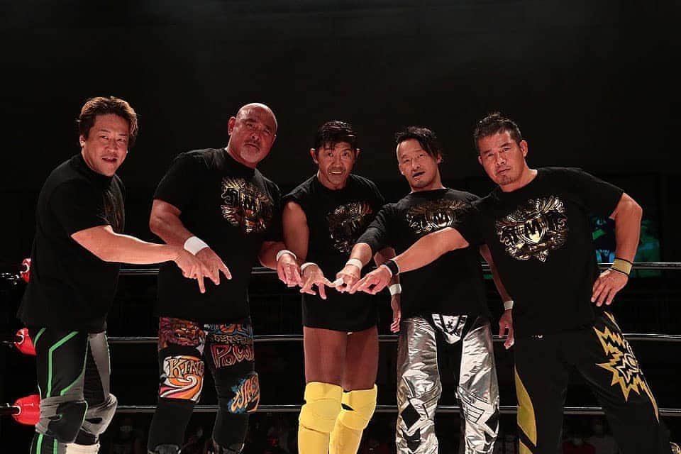 丸藤正道さんのインスタグラム写真 - (丸藤正道Instagram)「新しい「M's alliance」のメンバーは 船木 誠勝さん！  #noah_ghc #Msalliance #武藤敬司  #前田日明 #船木誠勝 #望月成晃 #宮本裕向 #松井珠理奈 #MOMOTARO #丸藤正道」8月30日 20時08分 - marufuji_naomichi_
