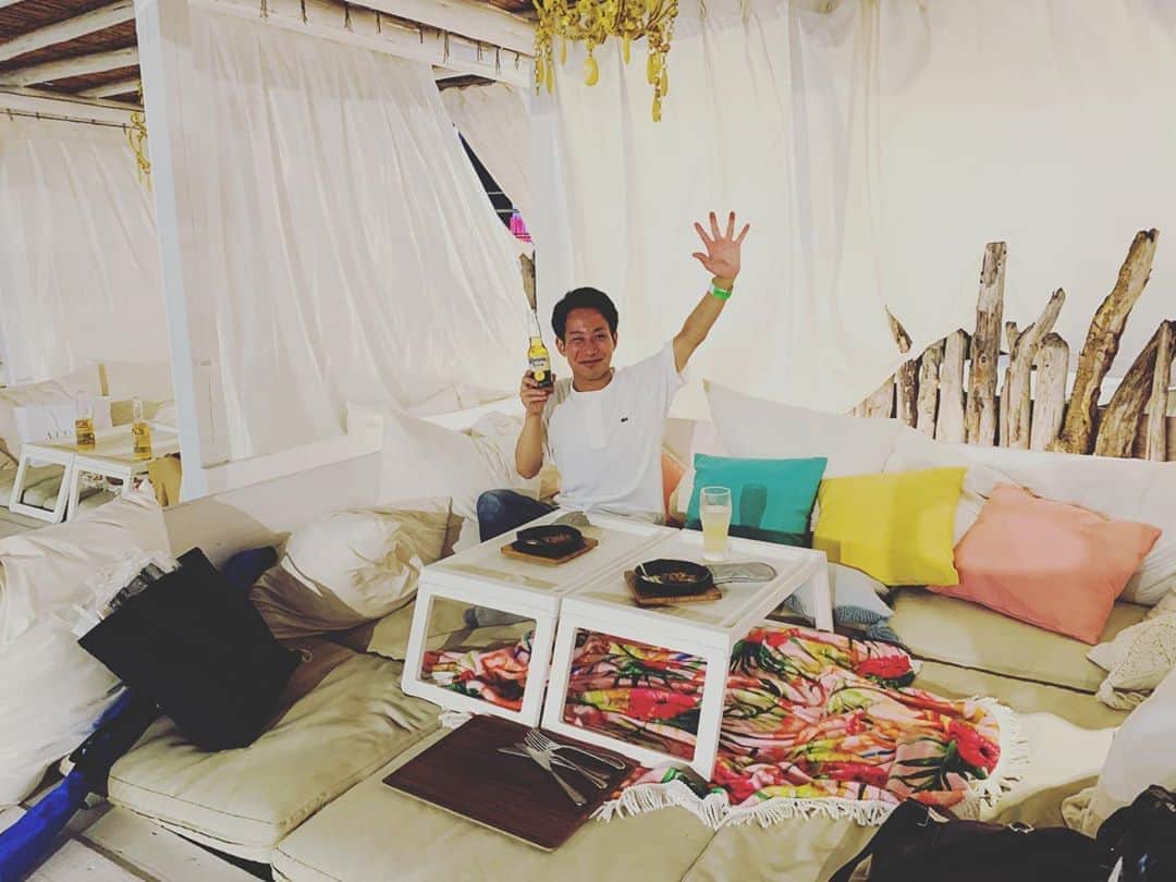 アモーレ橋本さんのインスタグラム写真 - (アモーレ橋本Instagram)「#ビアガーデン なう！  #夏 #デート #おすすめ」8月30日 20時09分 - bravo_hashimoto