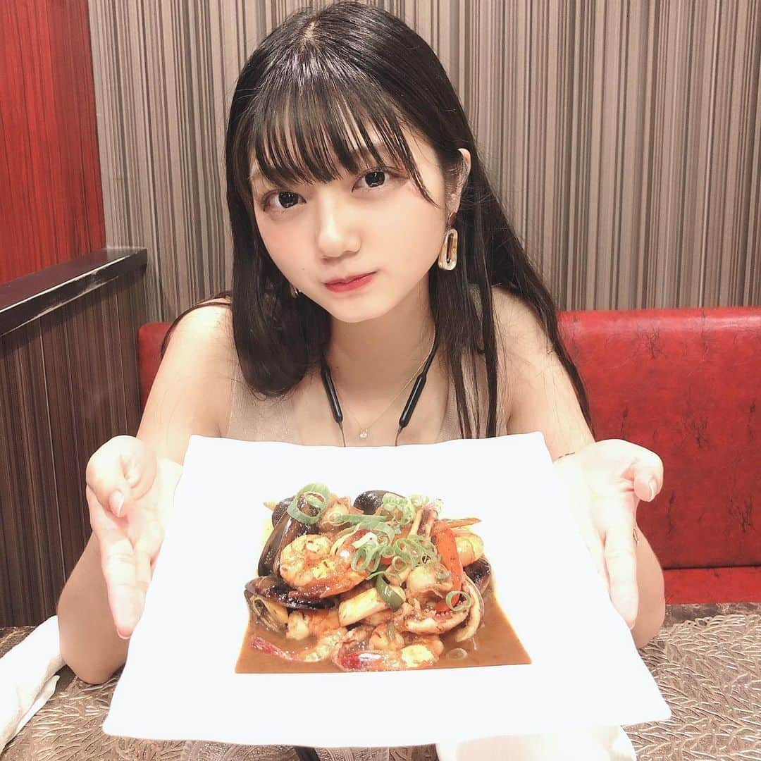 音羽かのん（阿部かれん）さんのインスタグラム写真 - (音羽かのん（阿部かれん）Instagram)「中華おいしー」8月30日 20時34分 - karen__abe0202