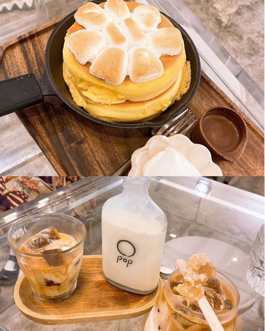Liyuu（リーユウ）さんのインスタグラム写真 - (Liyuu（リーユウ）Instagram)「棉花糖松饼有点意思😋」8月30日 20時31分 - koi_liyuu