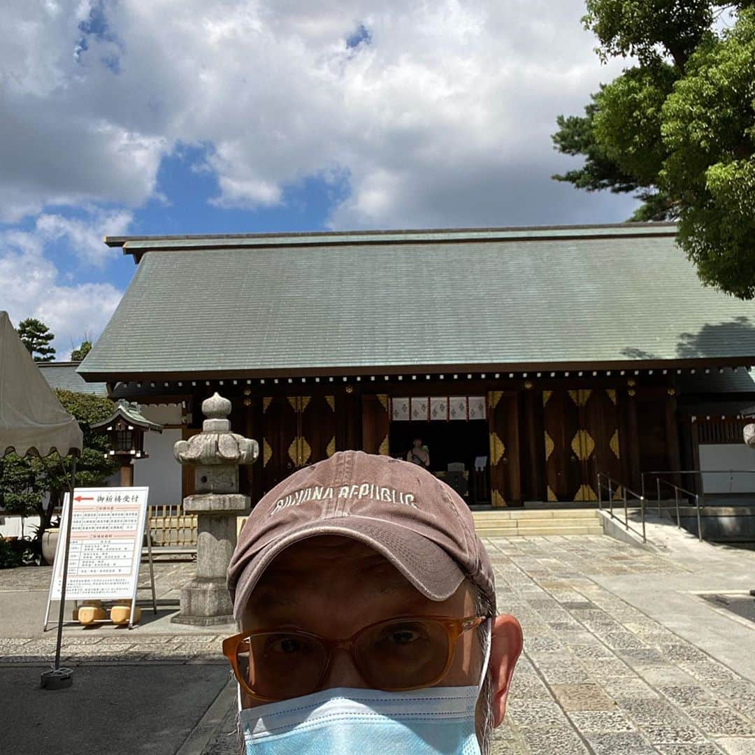 安倍宏行さんのインスタグラム写真 - (安倍宏行Instagram)「#松陰神社　にて。」8月30日 20時47分 - higeabe