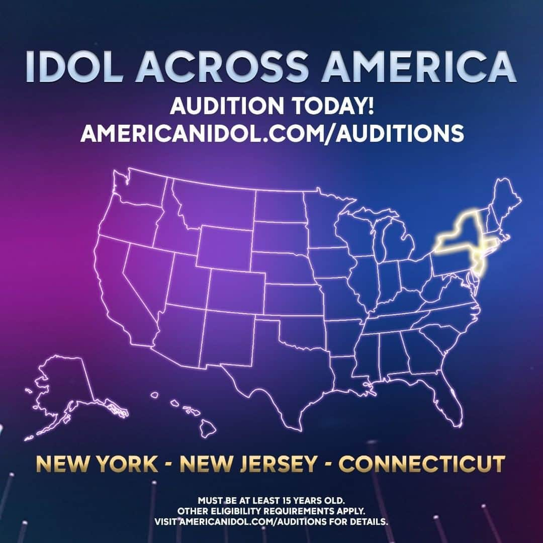 American Idolさんのインスタグラム写真 - (American IdolInstagram)「East Coast, represent! 👏👏👏 LIVE online auditions are open TODAY in NY, NJ and CT! There’s still time to sign up at AmericanIdol.com/Auditions...  Missed your state’s date? No worries! If you think you’re #TheNextIdol, then we need to hear you prove it! Reserve a spot during any upcoming #IdolAcrossAmerica date… and we’ll see you soon. 💙」8月30日 21時00分 - americanidol