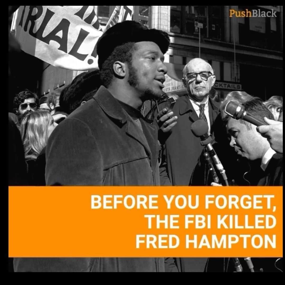 エブロ・ダーデンさんのインスタグラム写真 - (エブロ・ダーデンInstagram)「A young #FredHampton was bringing Blacks & Whites together to stand up against the oppression of Black people...   Thank You and Happy Birthday」8月31日 6時30分 - oldmanebro