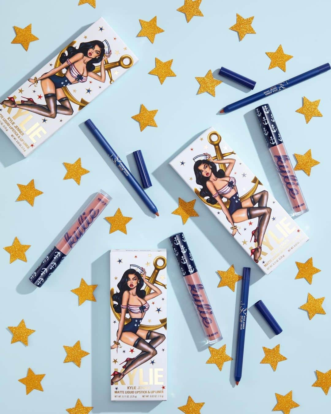 クリス・ジェンナーさんのインスタグラム写真 - (クリス・ジェンナーInstagram)「Kylie’s summer Sailor Collection launches TOMORROW at 3pm pst on KylieCosmetics.com #KylieCosmetics @kyliejenner #proudmama #SailorCollection ⚓️🌊❤️」8月31日 7時30分 - krisjenner