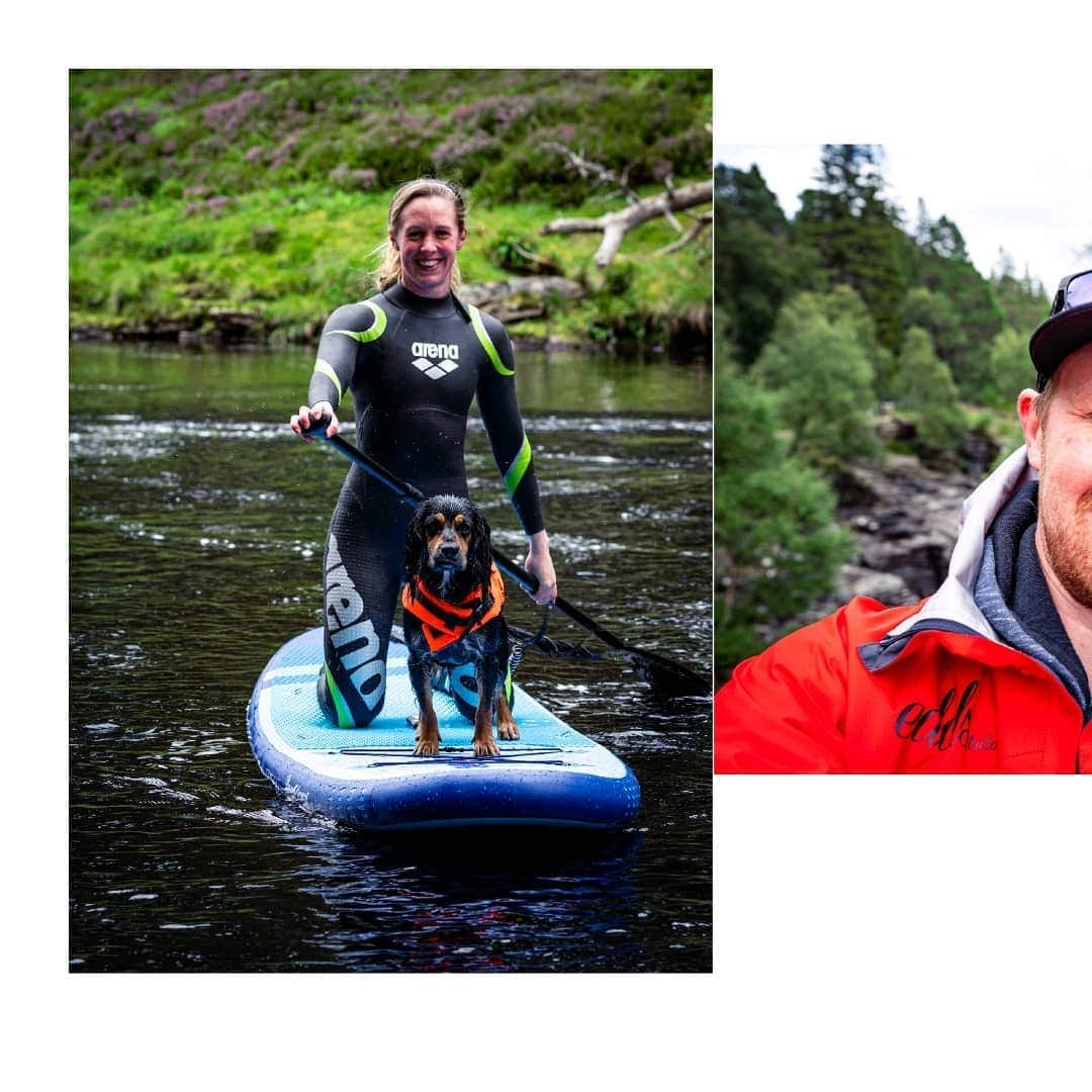 ハンナ・ミレイさんのインスタグラム写真 - (ハンナ・ミレイInstagram)「Collect moments, not things 🔹 🔹 🔹 #adventureswithdogs #linnofdee #exploring #explorescotland #arenawaterinstinct #arenauk #sup #adventurespaniel #wetsuitweather #teamarenauk」8月30日 22時59分 - smiley8889