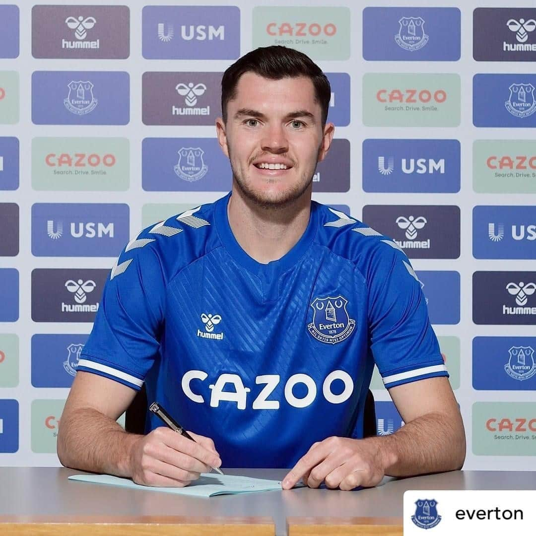 プレミアリーグさんのインスタグラム写真 - (プレミアリーグInstagram)「Services: locked in 🔒⁣ ⁣ #repost • @everton  ✍️ @michaelkeane93 has signed a new five-year deal at #EFC, extending his stay at the Club until the end of June 2025.⁣」8月30日 23時41分 - premierleague