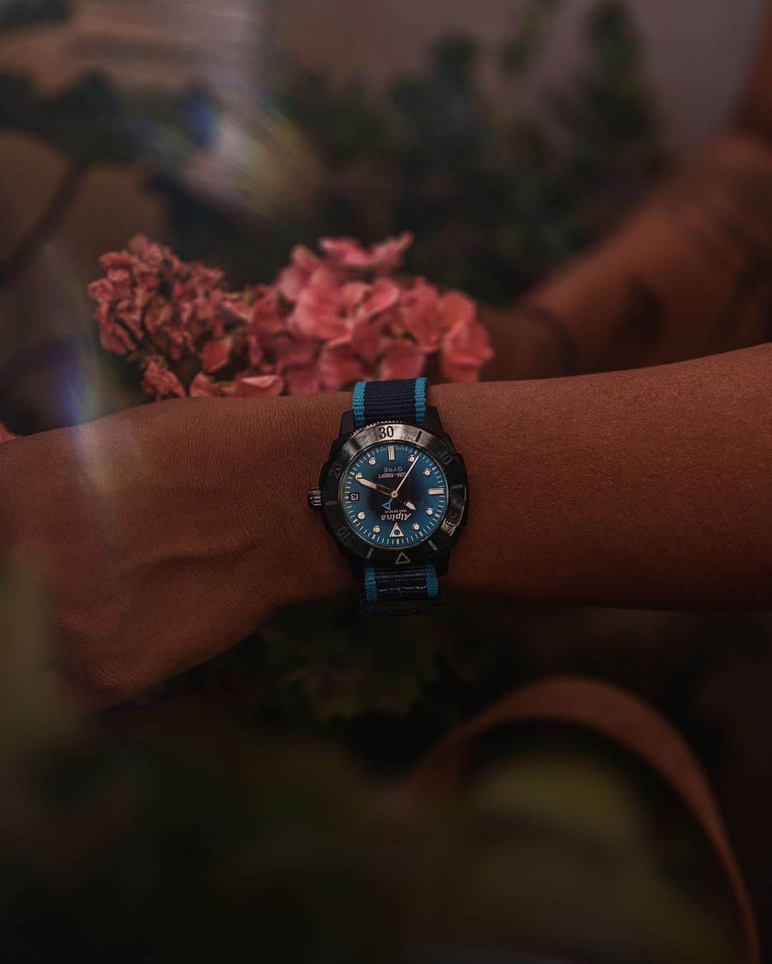 のインスタグラム：「The #SeastrongDiverGyre: a reliable companion for any activity. 🌸  #AlpinaWatches #ReachYourSummit #GyreCollection」