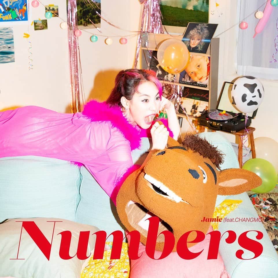 パク・ジミン のインスタグラム：「😝 NUMBERS💗」