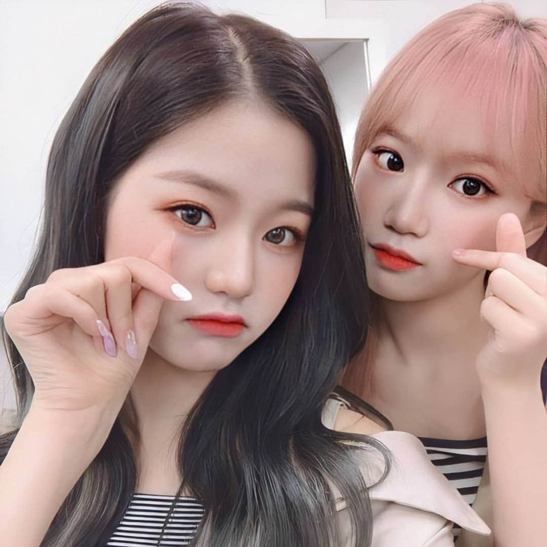 キム・チェウォンさんのインスタグラム写真 - (キム・チェウォンInstagram)「[🥀]ㅡ; happy sweet seventeen to our giant maknae Wonyoung! 🥺❤🥳 hope you to stay healthy and happy for the rest of this year! ❤❤ ㅡ 2000831 © owner #김채원 #채원 #아이즈원 #프로듀스48 #울림 #KIMCHAEWON #CHAEWON #IZONE」8月31日 0時02分 - kimchaewon.izone