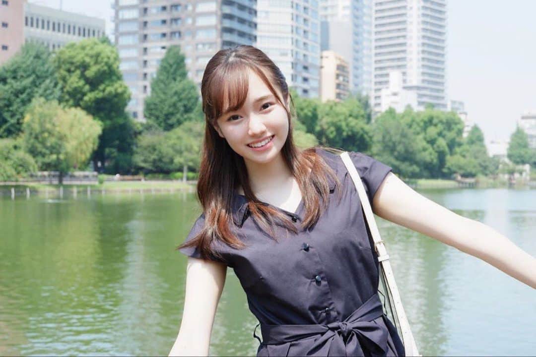 かわぎしるなのインスタグラム：「3次審査終了〜‼️ . 皆さんのおかげで、〝初の1位〟になることができました〜✨ 4次審査進出決定です👏嬉しすぎます🥰 . Web投票やマイスタの応援、本当にありがとうございました🙇🏻‍♀️引き続きよろしくお願いします！！」