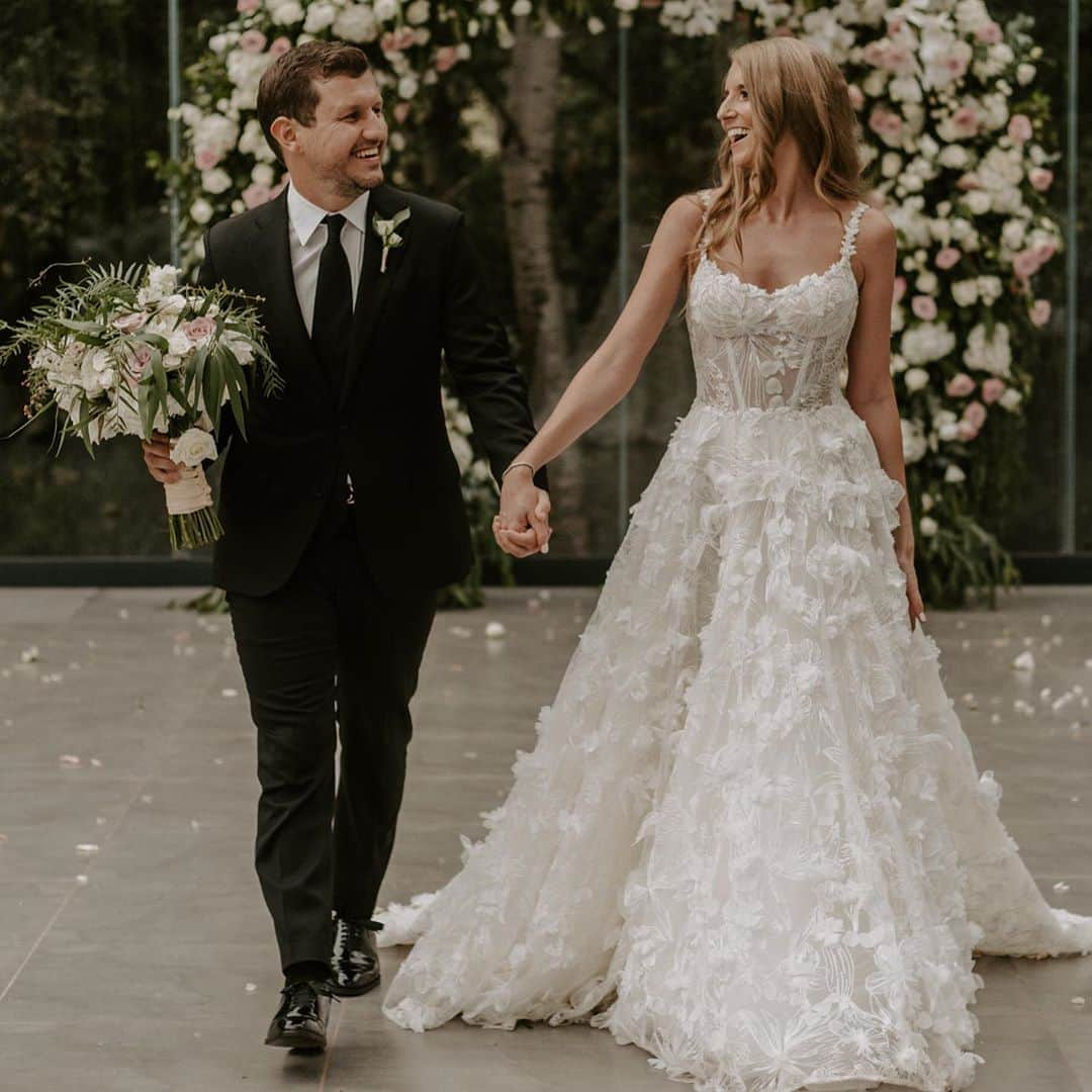 Galia Lahavさんのインスタグラム写真 - (Galia LahavInstagram)「STEPHANIE &  MASSIMO // TRUE LOVE #GaliaLahav #GLCouture」8月31日 1時14分 - galialahav