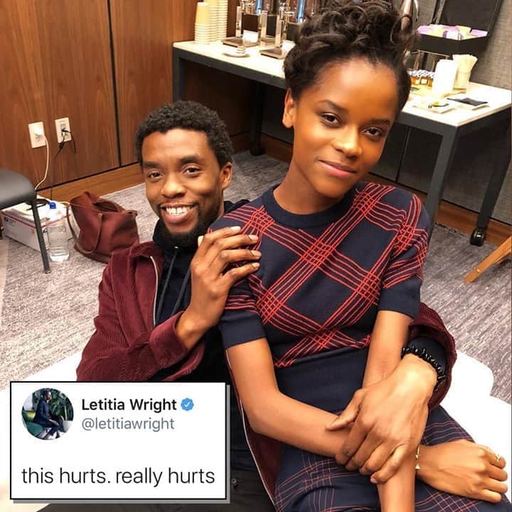 E! Onlineさんのインスタグラム写真 - (E! OnlineInstagram)「Yes it does. 💔 But the Black Panther lives and when he fights for the fate of Wakanda, she will always be right beside him. (📷: Instagram)」8月31日 2時45分 - enews