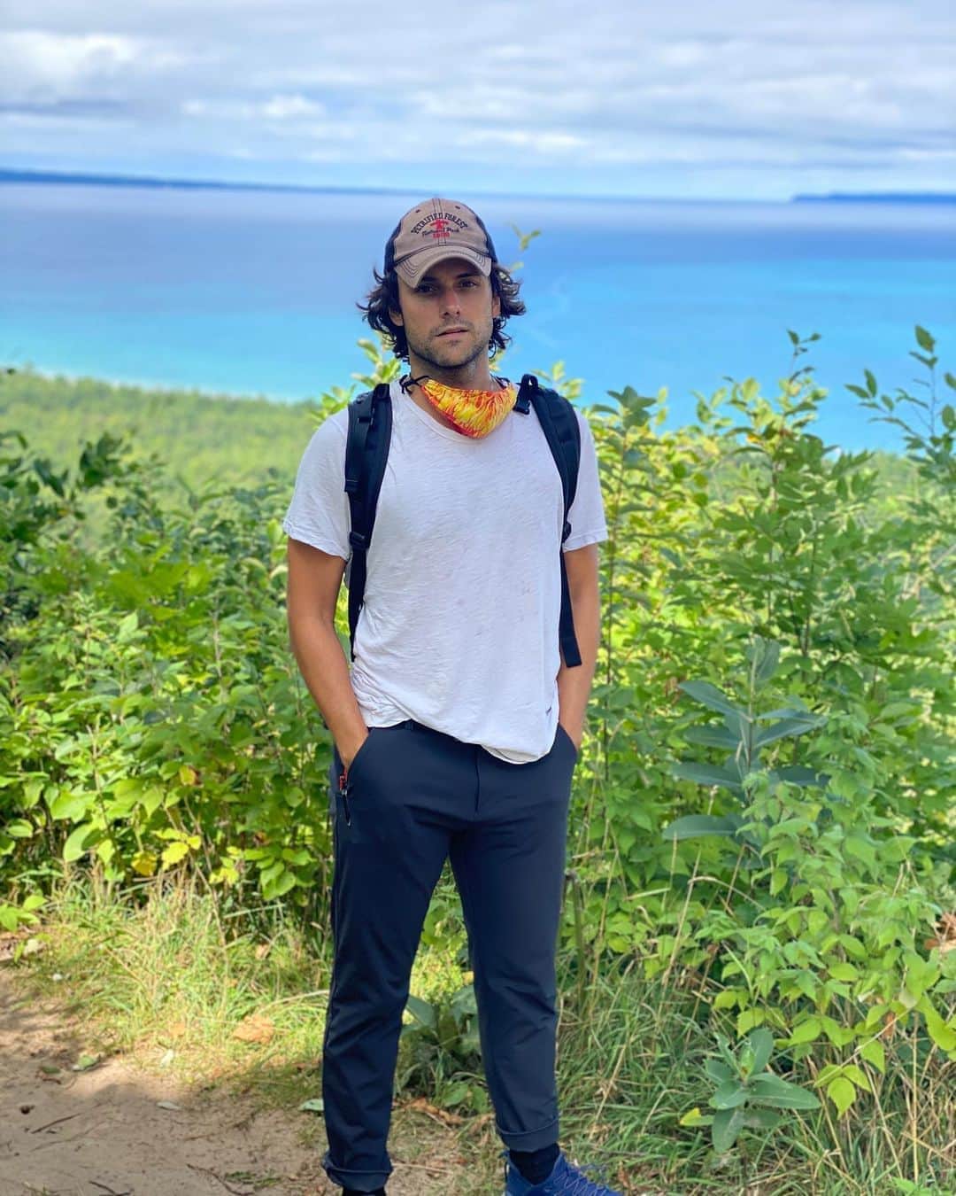 ジャック・ファライーのインスタグラム：「Lake Michigan. No filter.」