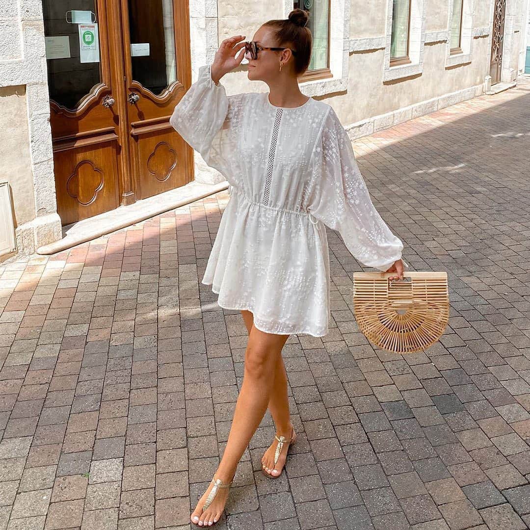 サムエデルマンのインスタグラム：「Sunday’s with the GIGI  Tap to shop  #LooksWeLove #SamEdelman」