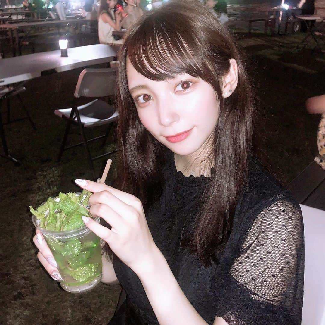 星野渚のインスタグラム：「茶髪にしてみた、似合う？ ＊ ＊ ＊ ＊ #モヒート　#rojita #ROJITA」