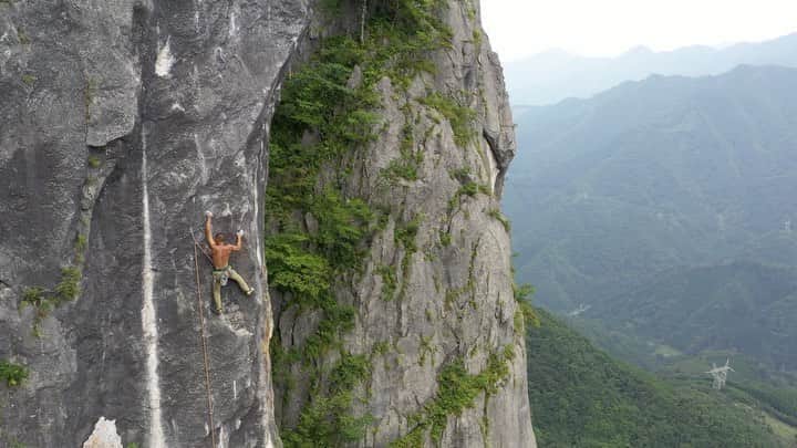 のインスタグラム：「I started to try on my latest project which I bolted beginning of August on Sumi-Kabe face at Mt Futago. I scared of height when I climb this line. Sumi-Kabe face will be the one of favorite area and My latest project will one of the favorite line in Mt Futago😎  8月頭にボルトを打った二子山の墨壁フェースにある自分の最新プロジェクトをトライ始めた。高度感が抜群過ぎてちょっと怖い。完成すれば二子山の人気エリアになるし、人気ラインになるかなー  @oganoclimbing  @thenorthfacejp  @beal.official  @blackdiamond  @climbskinspain  @basecamponlineshop  @climbparkbasecamp  @basecamptokyo  @boulderpark_basecamp  #oganoic #mtfutago #futagotevivalproject #二子山再生プロジェクト　#localarea #driveless #climbmore」
