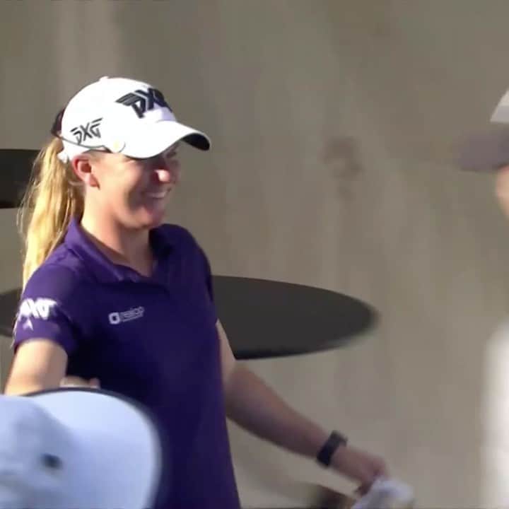 のインスタグラム：「Unbelievable feeling to get my 2nd LPGA win @nwachampionship with my brother by my side every step of the way!」