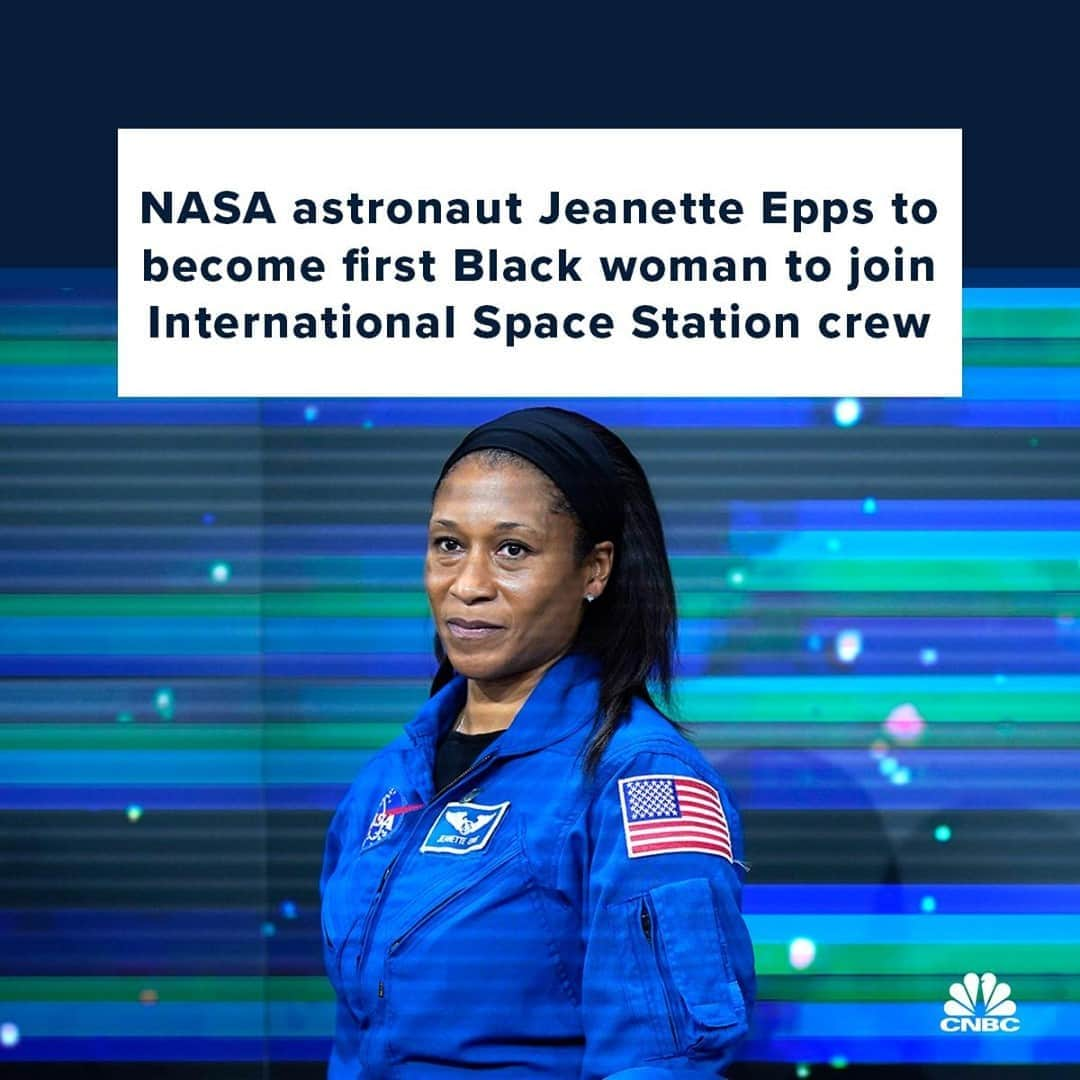 CNBCさんのインスタグラム写真 - (CNBCInstagram)「Jeanette Epps is making history. 🇺🇸