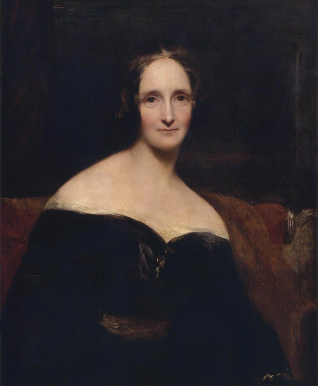 トームさんのインスタグラム写真 - (トームInstagram)「I was taken by this portrait of #MaryShelley (by #RichardRothwell 1840) at the  #NationalPortraitGallery in London 2 days before flying back to lockdown in #NYC Its her birthday today! Mary Wollstonecraft Shelley (30 August 1797 – 1 February 1851) was an English novelist who wrote the Gothic novel #Frankenstein; or, The Modern Prometheus (1818). She also edited and promoted the works of her husband, the Romantic poet and philosopher Percy Bysshe Shelley. Her father was the political philosopher William Godwin and her mother was the philosopher and feminist #MaryWollstonecraft. . From @medium by Ayla O’Shea Nov 5, 2016  .  The Fear of Femaleness: How “Frankenstein” Acts as a Feminist Platform .  When the term “feminist text” comes to mind in regard to literature, we typically think of a novel with a strong female lead. Mary Shelley’s Frankenstein, a predominately male oriented novel, strays from this stereotype and instead includes an abundance of subordinate female characters that shape the novel into the feminist text that it is. These characters range from the soft spoken love interest of Victor, Elizabeth, to the strong-willed Safie, to the near creation of the Monster’s female companion. Through male narration, Shelley depicts how these women are thought of and treated by the male characters, even deliberately putting them in situations that subtly frame her own opinion pertaining to feminist ideologies. Frankenstein brings to light the various problems that were, and still are, prominent in the world of women by deliberately portraying them as something weak, disposable, and subservient to men. .  Perhaps the strongest figure that is representative of Shelley’s social feminist commentary is the female monster that Victor had agreed to create as a companion for the Monster. Upon beginning the second experiment, Victor begins to doubt his decision, jumping to conclusions regarding the not-yet-existent creature such as: .  She who, in all probability, was to become a thinking and reasoning animal, might refuse to comply with a compact made before her creation. They might even hate each other; the creature who already lived loathed his own deformity...」8月31日 11時09分 - tomenyc